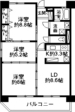 鵜川パークマンション