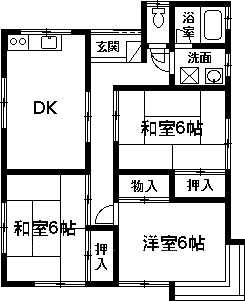 松下貸住宅　平家・２階建_画像2