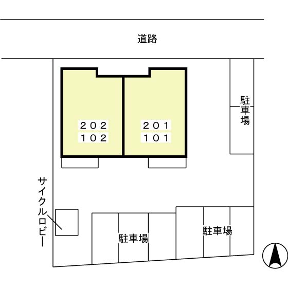 ジュネスなかじま　F棟_画像2