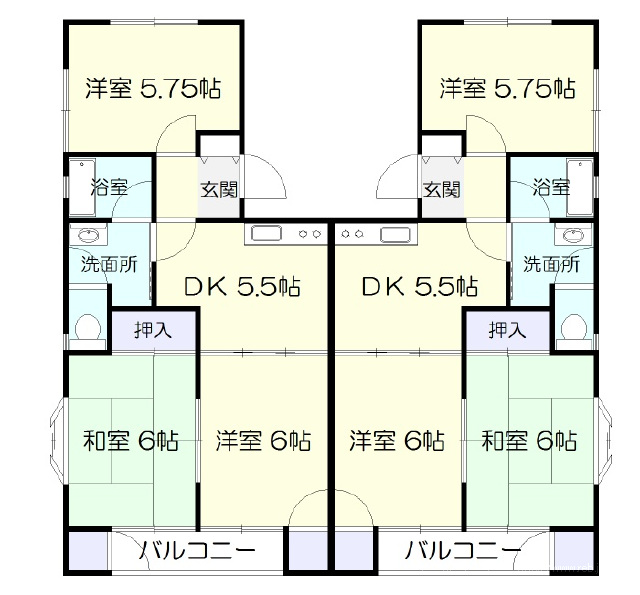 ハイツ横塚　A・B・C棟_画像4