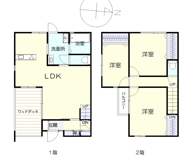 【 キャレブラン 】シリーズ　（前橋市内デザイナーズ賃貸一戸建）_画像5