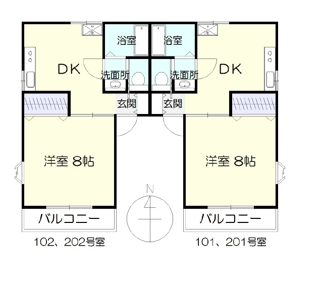 ツインハイツ A・B棟_画像5